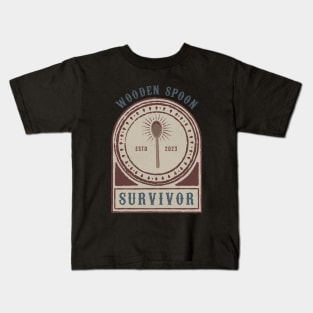 Wooden Spoon Survivor Kids T-Shirt